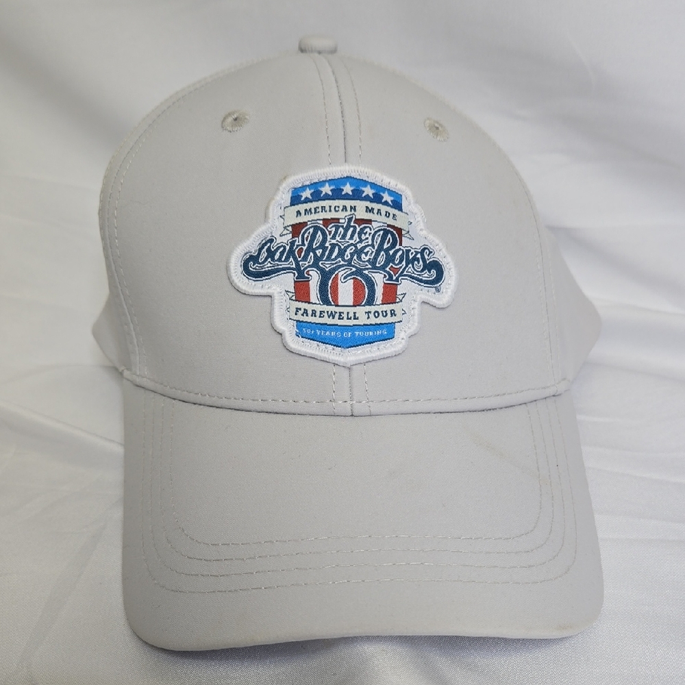 The Oak Ridge Boys Farewell Tour Hat Ballcap, Richards & Southern, Light Grey